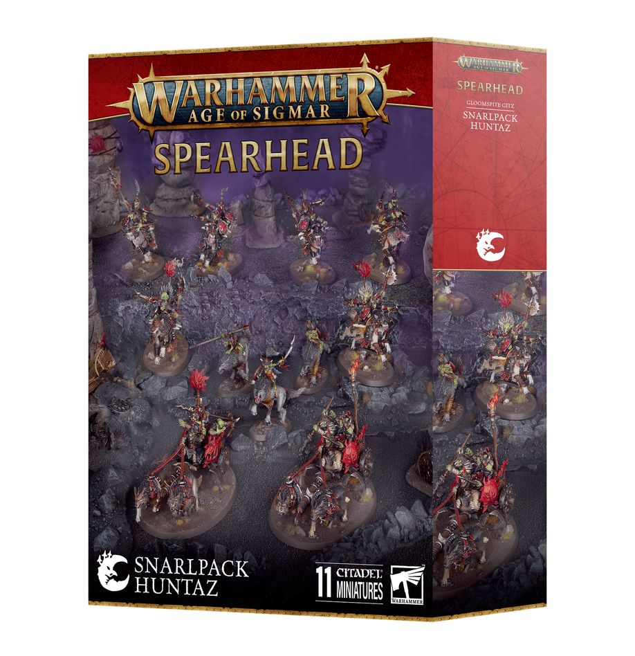 Spearhead Gloomspite Gitz Snarlpack Huntaz